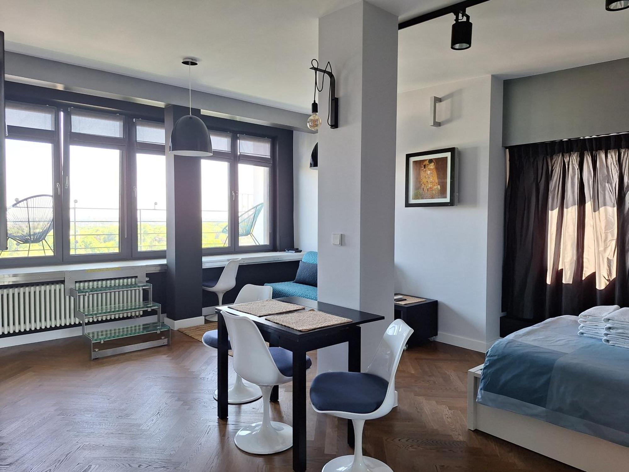 Apartament Wiejska 9 Warschau Buitenkant foto