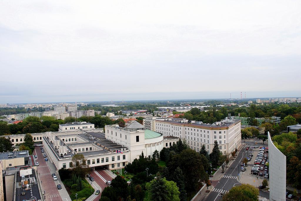 Apartament Wiejska 9 Warschau Buitenkant foto
