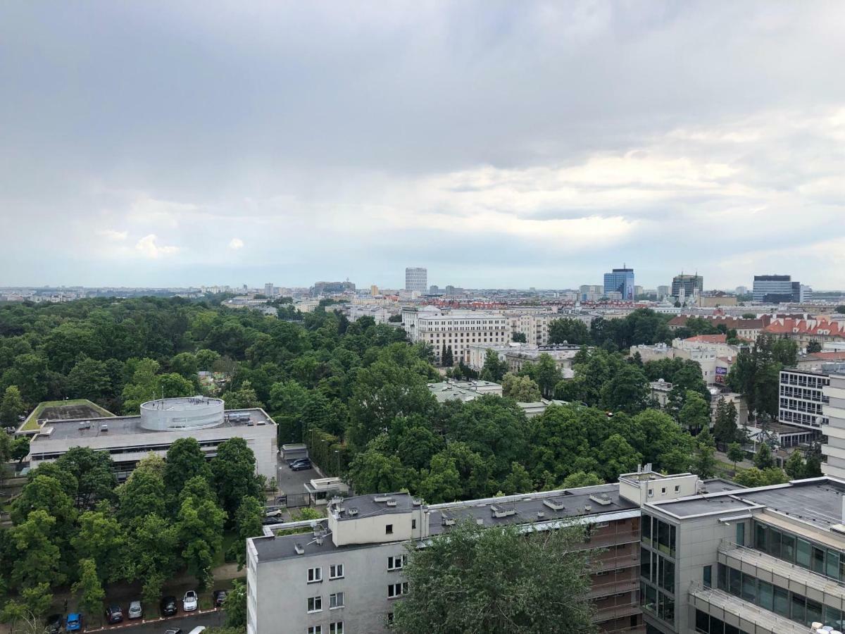 Apartament Wiejska 9 Warschau Buitenkant foto
