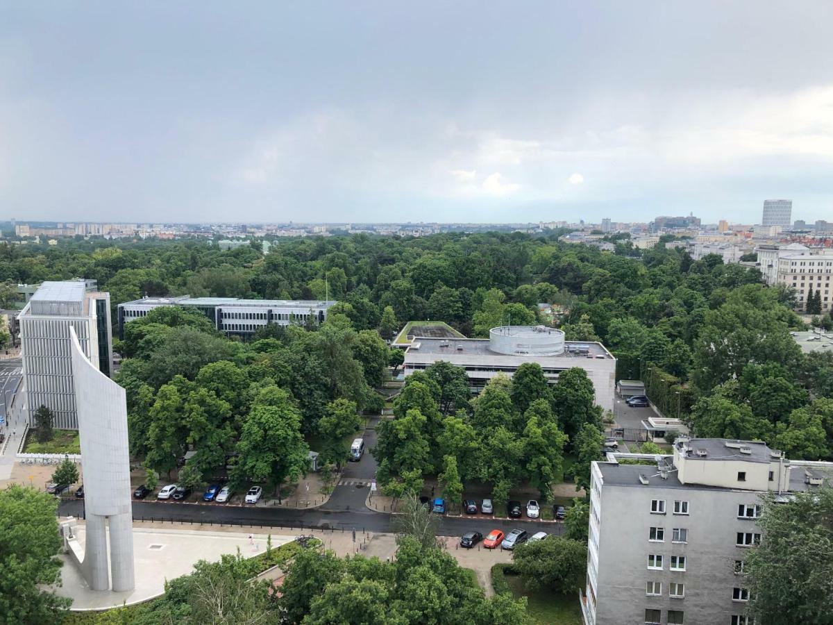 Apartament Wiejska 9 Warschau Buitenkant foto